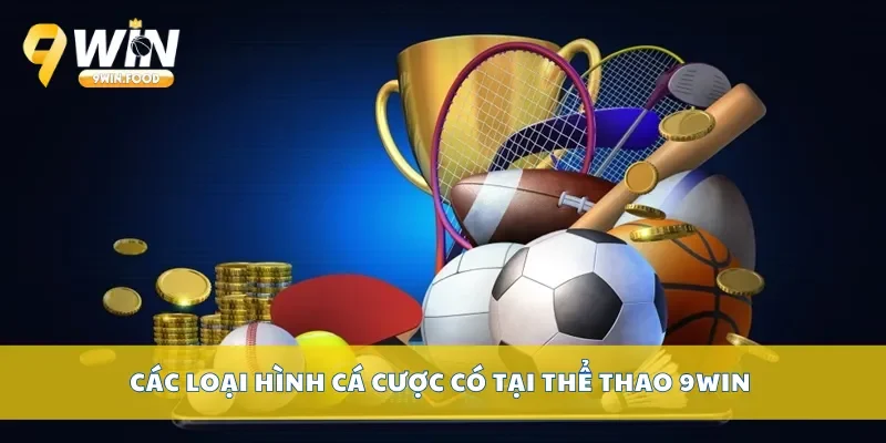 Các loại hình cá cược có tại thể thao 9Win