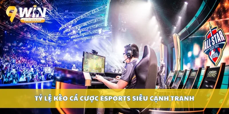 Tỷ lệ kèo cá cược Esports siêu cạnh tranh